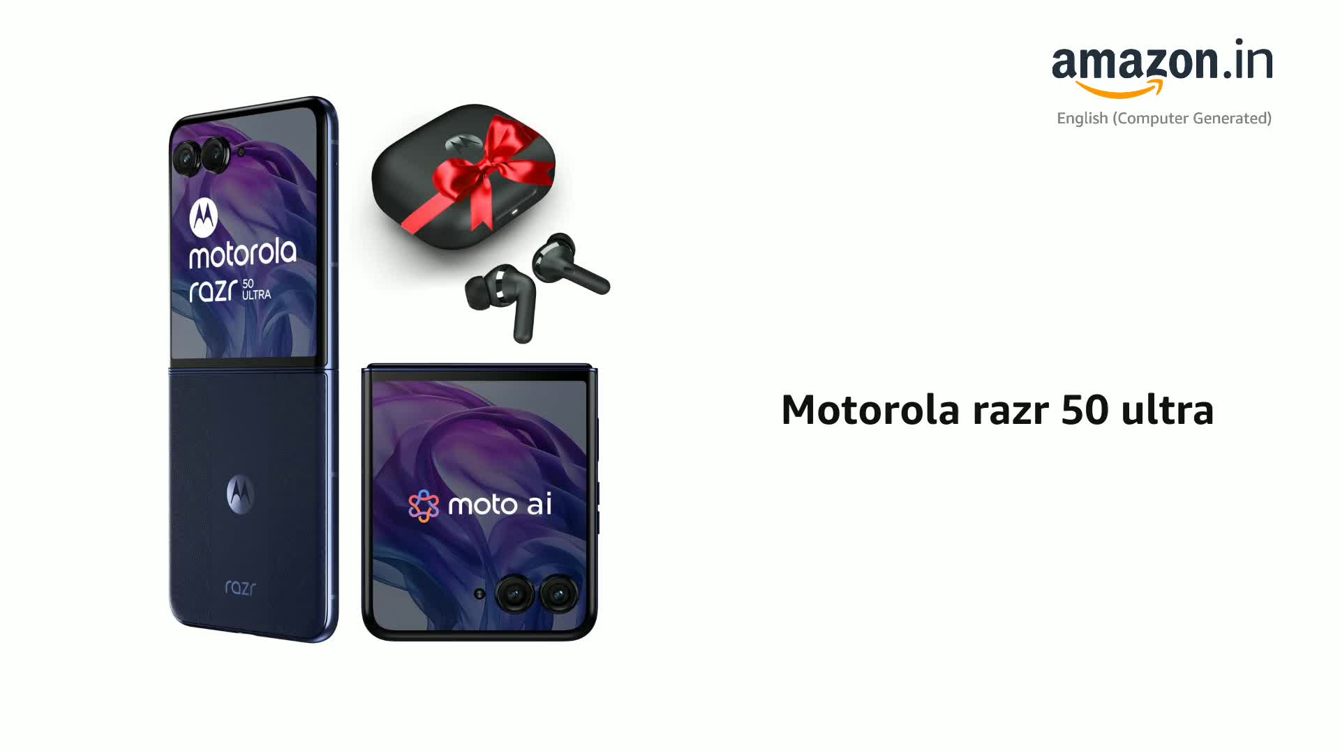 B*z様 motorola razr 50 ultra 12GB/256GB U Motorola razr 50 Ultra (Midnight Blue, 12GB RAM, 512GB